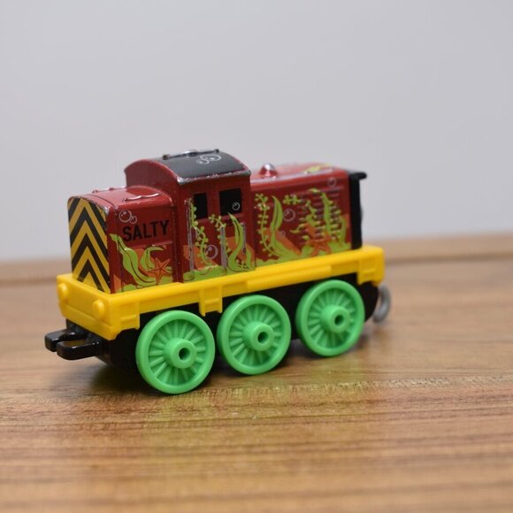 Seaweed Salty Trackmaster Push Along Train Toy 2018 Thomas & Friends Mattel - Picture 5 of 8
